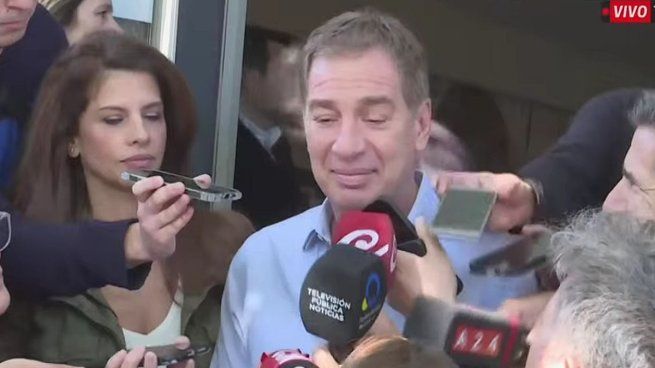 Diego Santilli bromeó sobre su campaña de 18 días. 