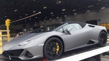 Lamborghini Huracán Evo Spyder, auto de alta gama considerado bien santuario.