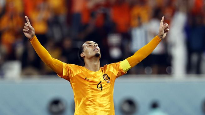 Virgil Van Dijk, capitán del seleccionado de Países Bajos.