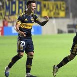 Boca logró su primer triunfo en el año ante Olimpia. Boca logró su primer triunfo en el año ante Olimpia.
