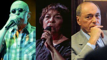 Carlos Indio Solari, Liliana Herrero y Eugenio Zaffaroni firmaron la solicitada.