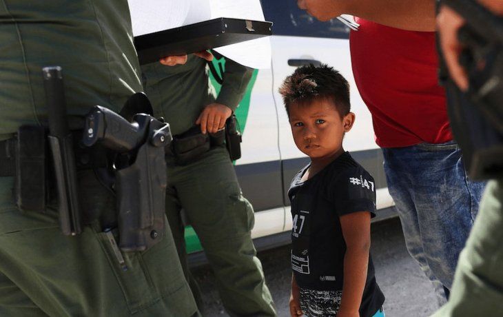(Imagen ilustrativa). Guatemala recibe aproximadamente 50niños deportados por semana.