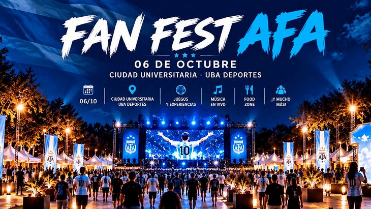 El nuevo fan fest de AFA. El nuevo fan fest de AFA.