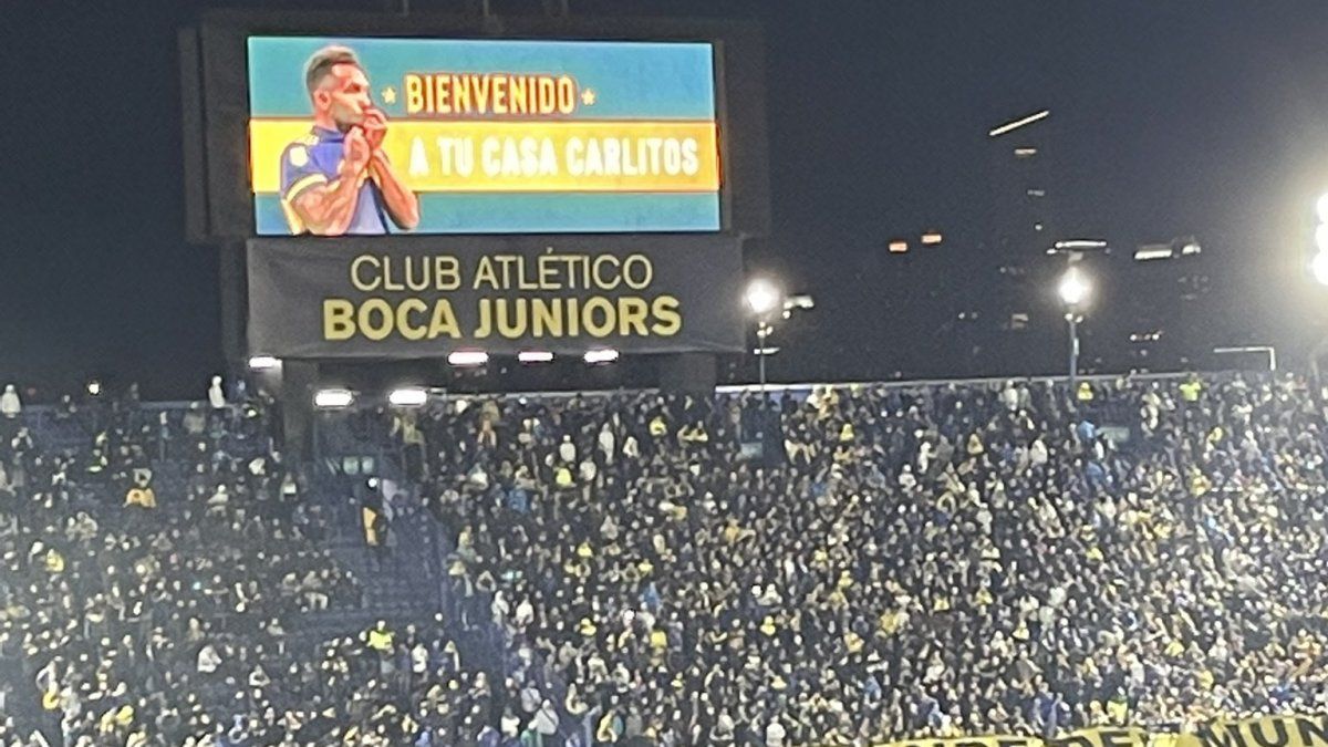 Boca’s emotional tribute to Tevez