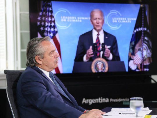 Alberto Fernández participó de la Cumbre de Líderes sobre el Cambio Climático﻿.&nbsp;