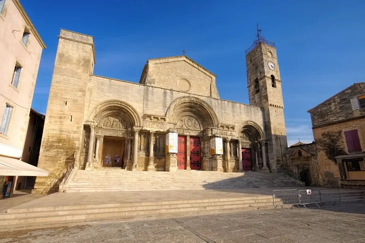 Abadía de Saint-Gilles en Francia, patrimonio de la humanidad. Abadía de Saint-Gilles en Francia, patrimonio de la humanidad.