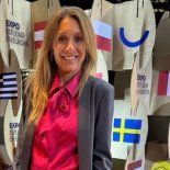 Bettina Julieta Angeletti, esposa de Adorni. Bettina Julieta Angeletti, esposa de Adorni.