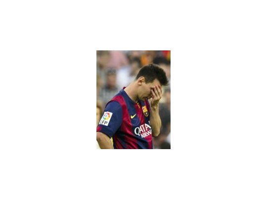 Messi festeja uno de sus goles. Barcelona tiene una ventaja importante pensando en el pase a la final.