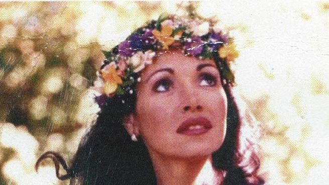 Gilda, objeto de veneración popular, como lo refleja el film La imagen santa