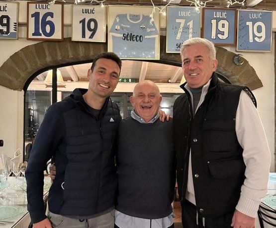 Sin rencores: Scaloni y Petkovic se encontraron tiempo después. Sin rencores: Scaloni y Petkovic se encontraron tiempo después.