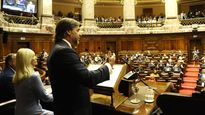 El presidente Luis Lacalle Pou salió en defensa de la reforma de la seguridad social y, sin nombrarlos, apuntó contra el Frente Amplio y el PIT-CNT.