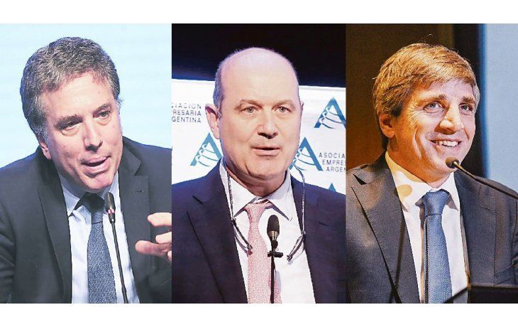 ámbito.com | Nicolás Dujovne, Federico Sturzenegger y Luis Caputo
