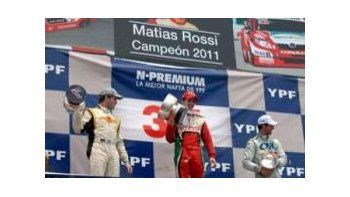 Dedicatoria. El flamante campeón del TC 2000 dedicó su triunfo a Guido Falaschi.