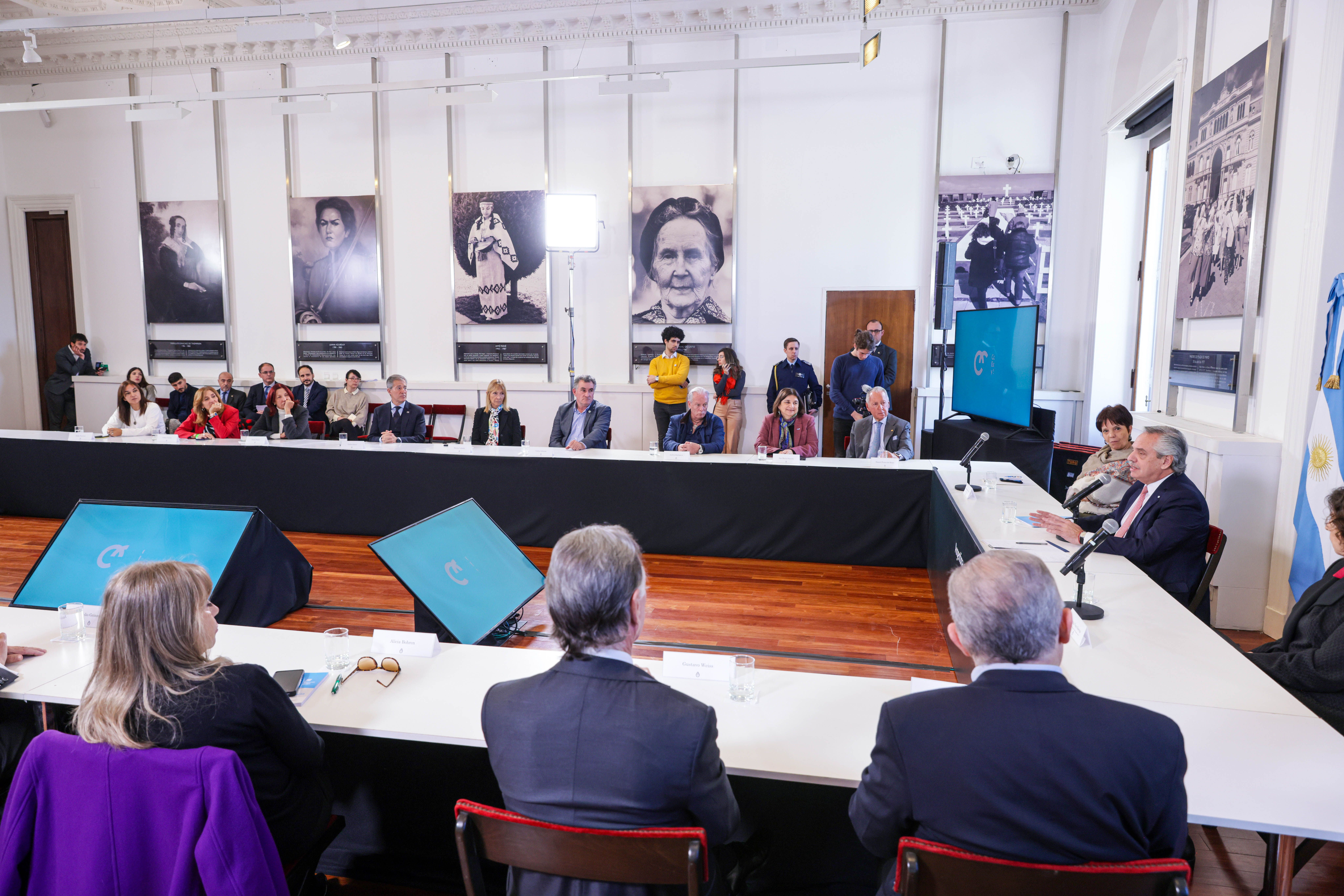 El Consejo Económico y Social se reunió nuevamente en la Casa Rosada.&nbsp;