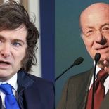 Milei volvió a cruzar a Rocca a través de su cuenta de X. Milei volvió a cruzar a Rocca a través de su cuenta de X.