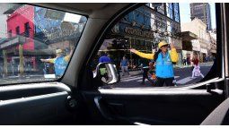 Jorge Macri, head of the Buenos Aires City Government, announced new measures to improve traffic in the city. Jorge Macri, head of the Buenos Aires City Government, announced new measures to improve traffic in the city.