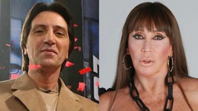 Luis Vadalá y Moria Casán.
