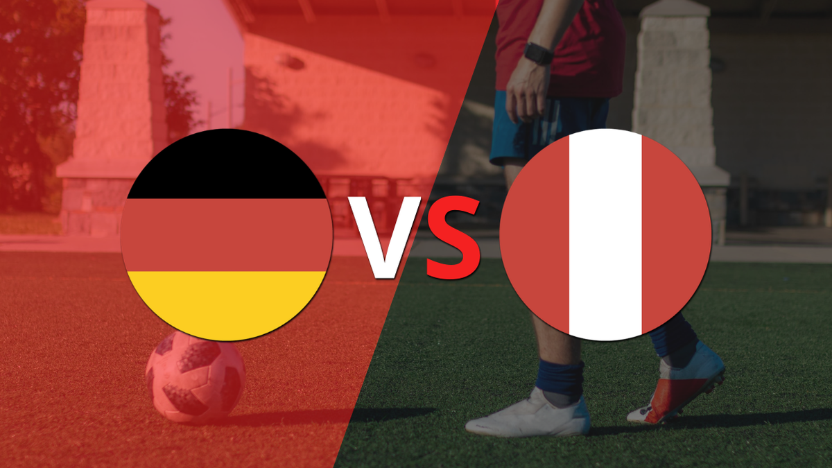 Peru plays a friendly match with Germany