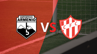 dep. armenio sigue arriba por 2-0 ante canuelas