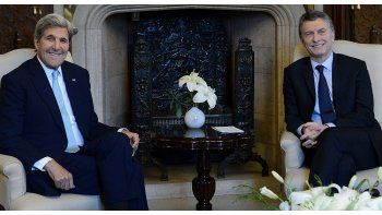 Kerry y Macri se reunieron en Casa Rosada