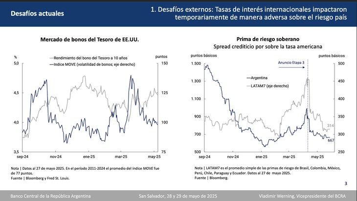 Presentación del vicepresidente del Banco Central (BCRA), Vladímir Werning. Presentación del vicepresidente del Banco Central (BCRA), Vladímir Werning.