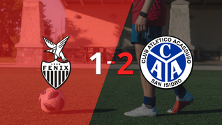con dos goles de axel arce, acassuso vencio a fenix