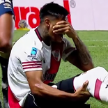 Este viernes por la tarde se conoció la peor noticia: Juan Carlos Portillo sufrió una durísima lesión de rodilla. Este viernes por la tarde se conoció la peor noticia: Juan Carlos Portillo sufrió una durísima lesión de rodilla.