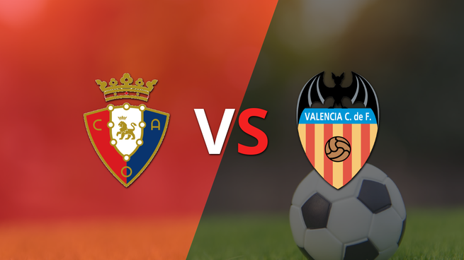 Ya juegan Osasuna y Valencia en el estadio el Sadar