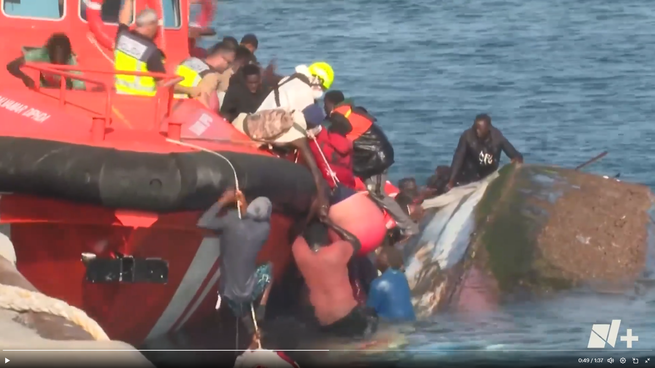 Tragedia en las islas Canarias.