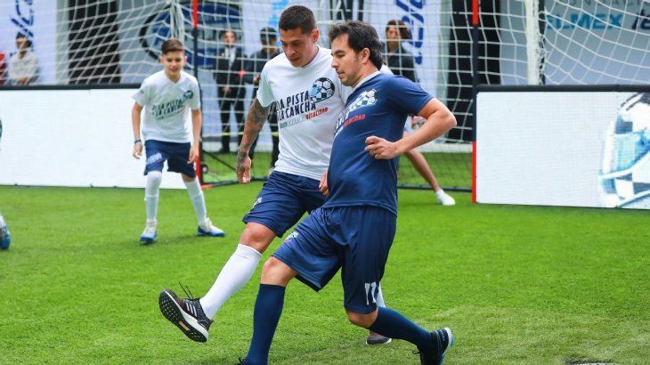 Sergio Checo Pérez no estará en la pista este fin de semana en el Gran Premio de México, pero sí participará del evento recreativo denominado 