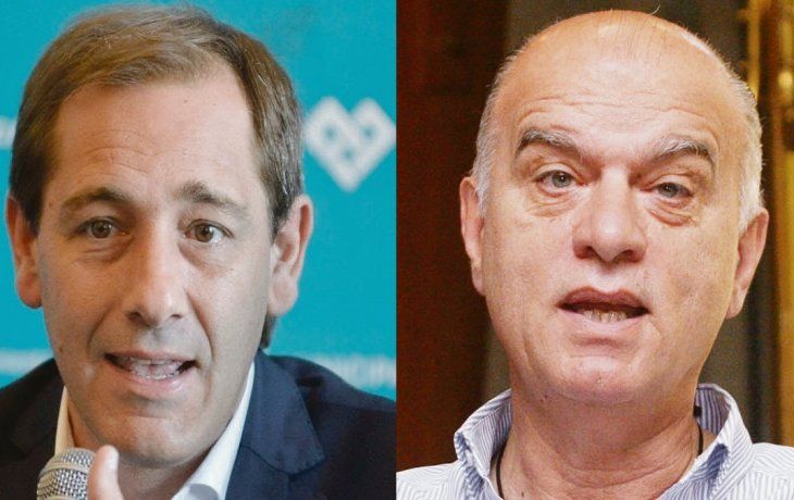 julio Garro y N&eacute;stor Grindetti