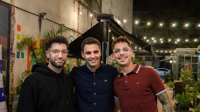 Mauro Abbatemarco, Joaquín Colombo (CEO) y Roda Azziani, fundadores de Renaiss.