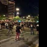La Policía de la provincia de Córdoba reprimió a los manifestantes en que concentraban en las inmediaciones de Patio Olmos.&nbsp;