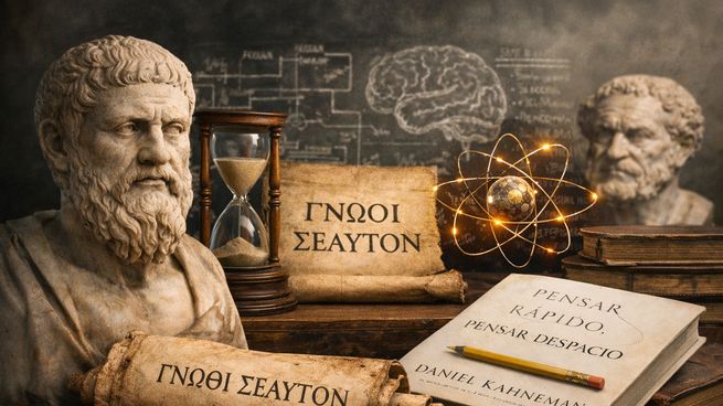 La metacognición puede definirse de manera sencilla como la capacidad de pensar sobre el propio pensamiento. Implica advertir cómo razonamos, cómo tomamos decisiones, qué sesgos nos atraviesan, qué emociones distorsionan nuestros juicios y cuáles son los límites reales de nuestro conocimiento.