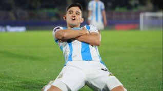 Dylan Gorosito anotó el único gol del encuentro, con una gran jugada personal.
