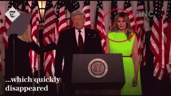 La mirada de la muerte de Melania Trump a Ivanka revolucionó las redes