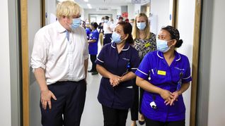 El primer ministro de Reino Unido, Boris Johnson.