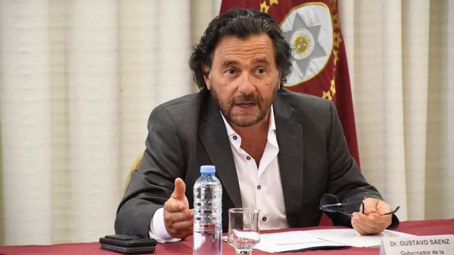 El gobernador de Salta, Gustavo Sáenz.
