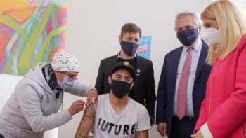 El gobernador de la Provincia, Axel Kicillof, junto al presidente Alberto Fernández y la vicegobernadora de la Provincia en Florencio Varela. El gobernador de la Provincia, Axel Kicillof, junto al presidente Alberto Fernández y la vicegobernadora de la Provincia en Florencio Varela.