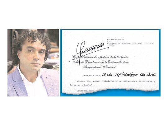 ACUERDO. Con la firma de Ricardo Lorenzetti , Elena Highton de Nolasco, Juan Carlos Maqueda y Horacio Rosatti, la Corte confirmó la sentencia del juez Ramos, que en mayo último se había pronunciado por la extradición.