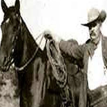 El capitán Tom Rynning, líder de los Rangers de Arizona que llegaron para reprimir la huelga obrera de la Cananea Consolidated Copper Company en 1906. El capitán Tom Rynning, líder de los Rangers de Arizona que llegaron para reprimir la huelga obrera de la Cananea Consolidated Copper Company en 1906.