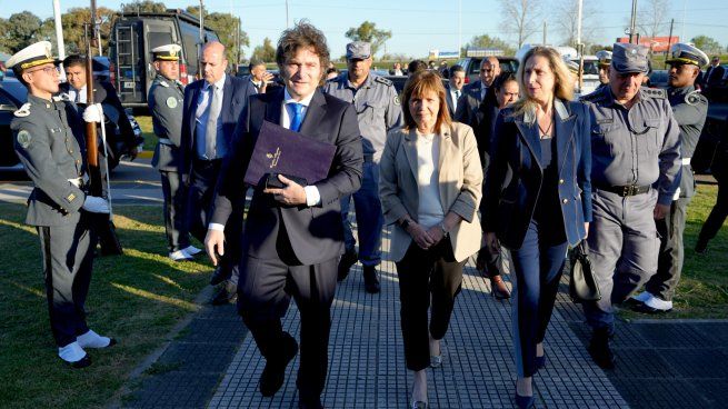 Javier Milei y Patricia Bullrich&nbsp; presentaron un proyecto para reformar el Código Penal.