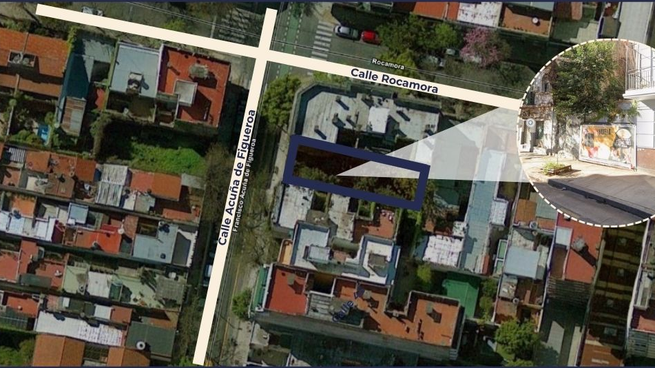 El terreno está ubicado en Acuña de Figueroa al 900.