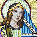 El culto de Santa Cecilia de Roma se difundió a causa del relato de su martirio. El culto de Santa Cecilia de Roma se difundió a causa del relato de su martirio.