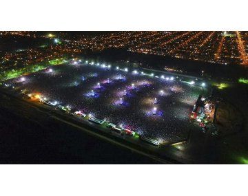 El Indio Solari dio su último show en vivo en Olavarría en 2017. El Indio Solari dio su último show en vivo en Olavarría en 2017.