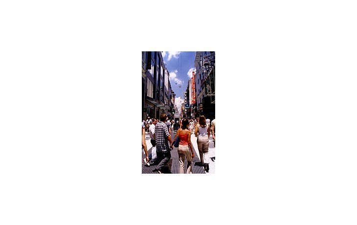 La calle Florida fue una de las más concurridas a la hora de realizar compras navideñas