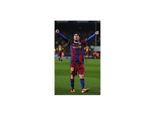 Lionel Messi comparte la punta de la tabla goleadora junto a Cristiano Ronaldo con 24 tantos.