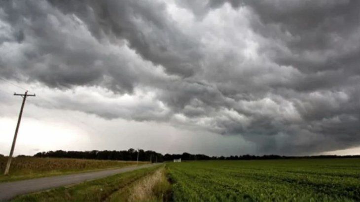 Las provincias de Buenos Aires, C&oacute;rdoba, La Rioja, San Luis y Santa Fe se encuentran bajo alerta naranja por tormentas "fuertes o severas".