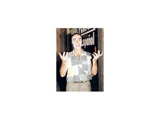 Ángel Pericet, durante la última presentación de su compañía en Buenos Aires, donde también coreografió numerosos espectáculos en el Teatro Colón.