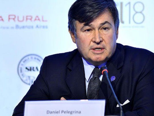 Daniel Pelegrina, presidente de la Sociedad Rural Argentina.